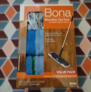 Bona Microfiber Cleaning Pads Pack 3